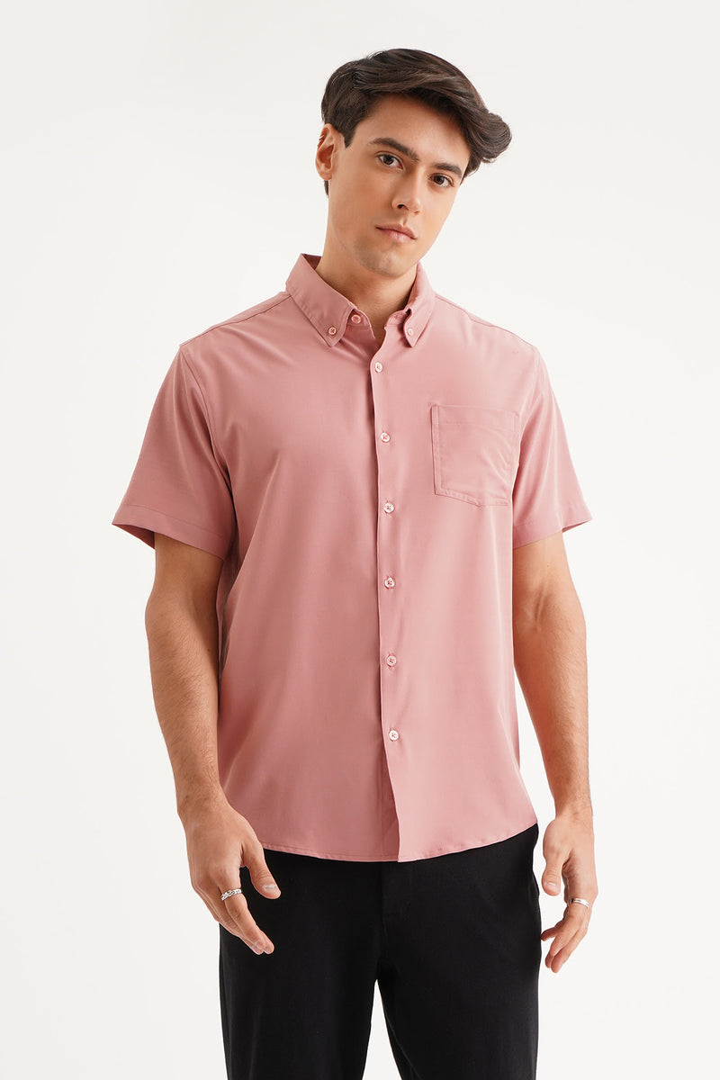 Basic Easy Iron Short Sleeve Shirt International