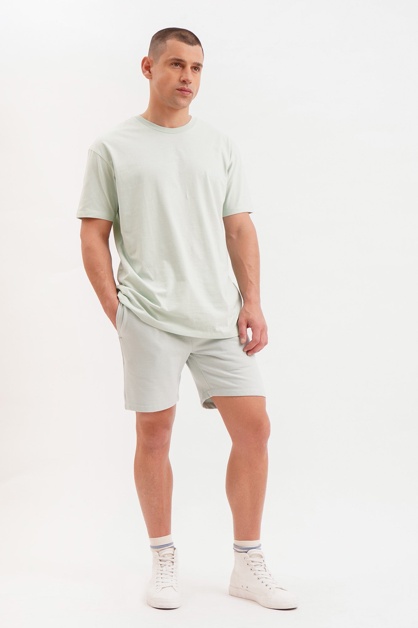 Essentials Relaxed Fit T-shirt with Front and Back Print