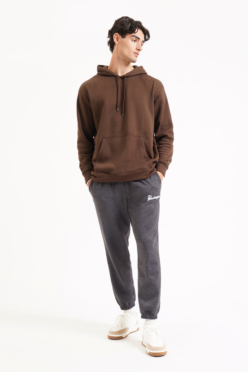 Basic Relaxed Fit Fleece Hoodie – Penshoppe International