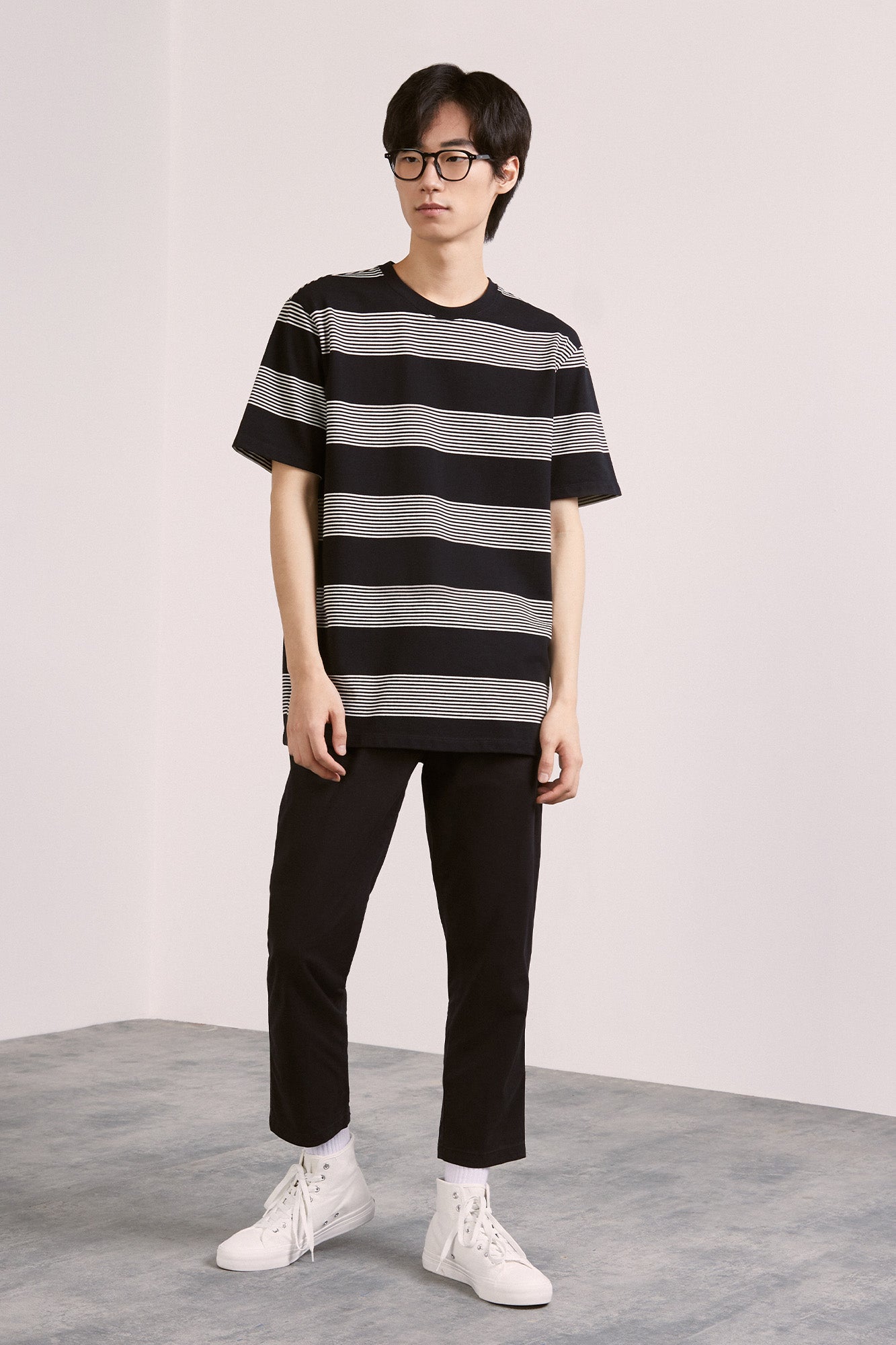 Dress Code Relaxed Fit Striped T-shirt